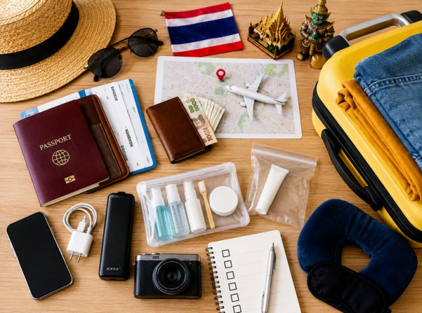 Checklist đầy đủ trước khi đi Thái Lan: Giấy tờ, tiền, sim, đồ đóng gói, ứng dụng cài sẵn